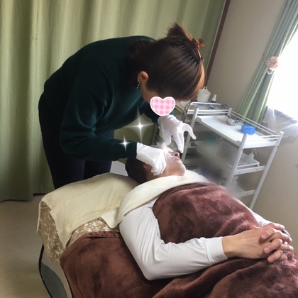 シルク糸脱毛・石膏パック